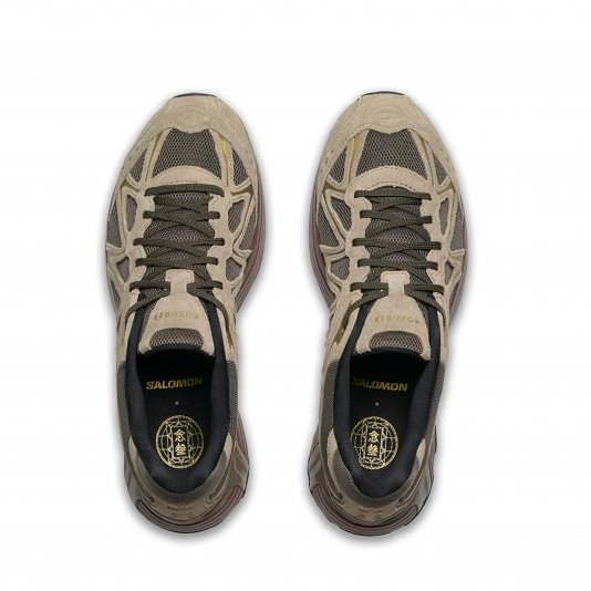 XT-Whisper Suede Walnut/Black Olive/Dark Brown/Gold