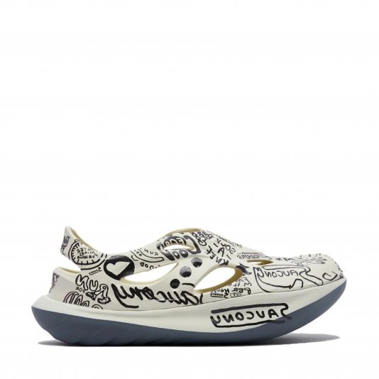 Cradle Yat Beige/Black Graffiti