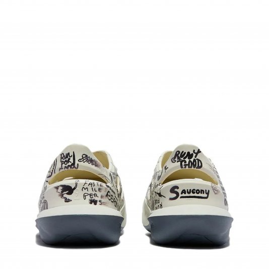 Cradle Yat Beige/Black Graffiti