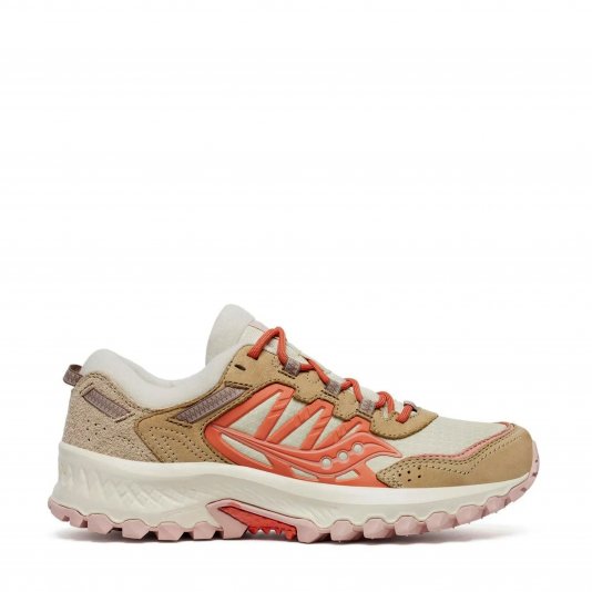 Grid Peak Beige/Tan/Orange