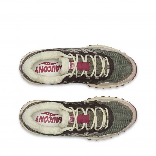 Grid Peak Olive Green/Brown