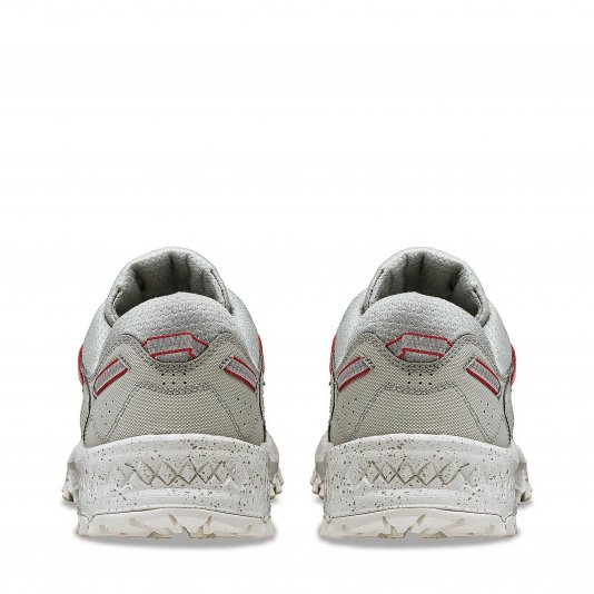 Grid Peak White/Grey/Red