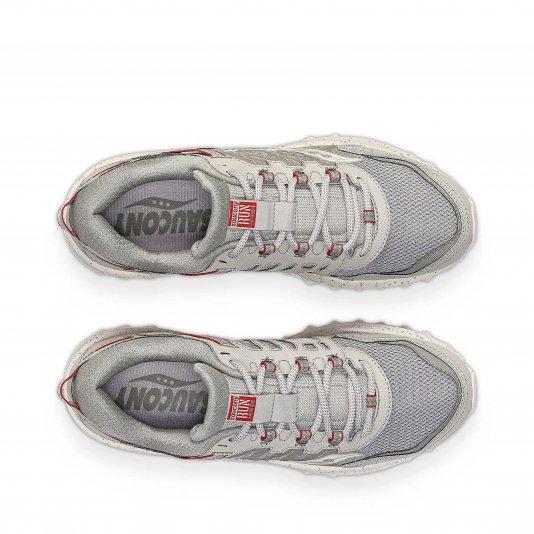 Grid Peak White/Grey/Red