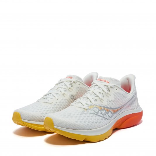 Kinvara Elite 16 Solar White/Orange