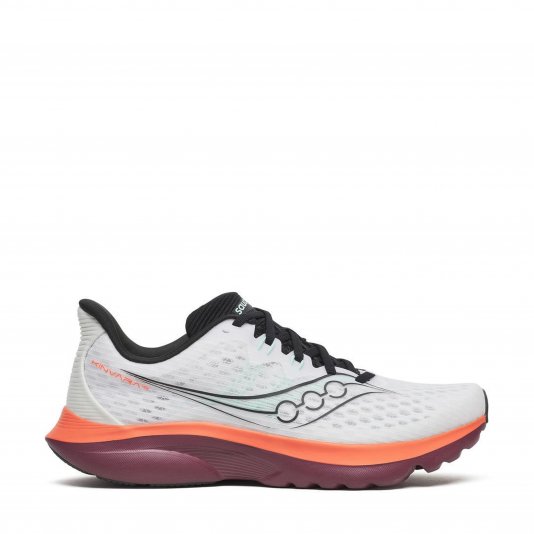 Kinvara Elite 16 White/Maroon/Orange