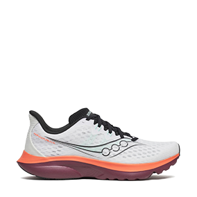Kinvara Elite 16 White/Maroon/Orange