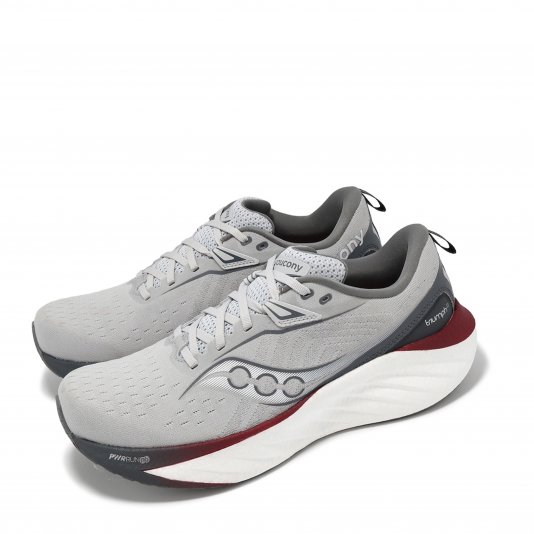 Triumph 22 Cloud Grey/Deep Burgundy