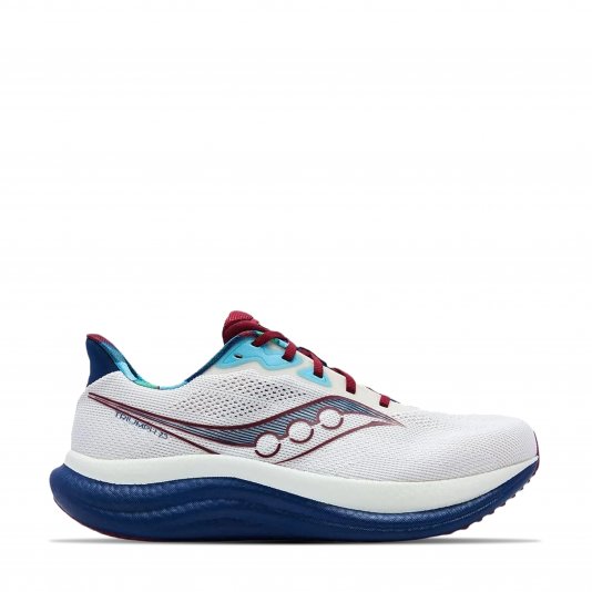Triumph 23 Off-White/Burgundy/Indigo