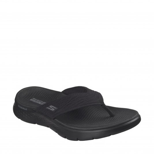 Go Walk Flex Sandal Black/Black