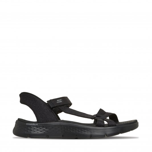 Go Walk Flex Sandal Black/Black