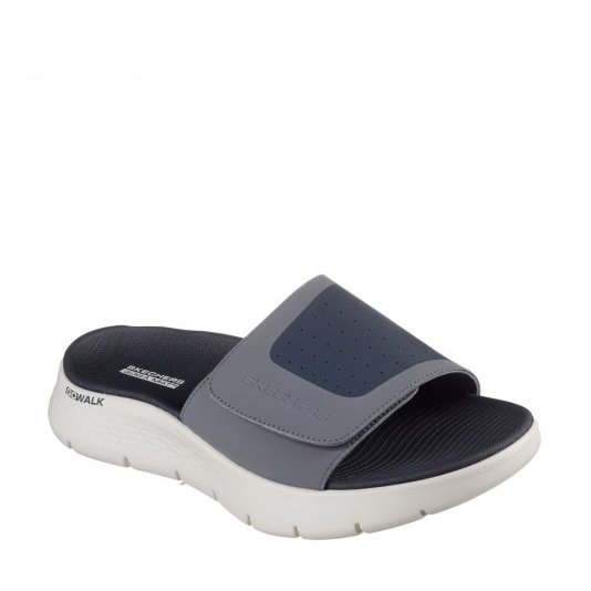 Go Walk Flex Sandal Charcoal