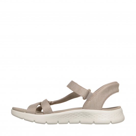 Go Walk Flex Sandal Taupe