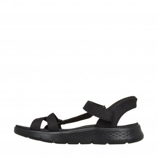 Go Walk Flex Sandal W Black/Black