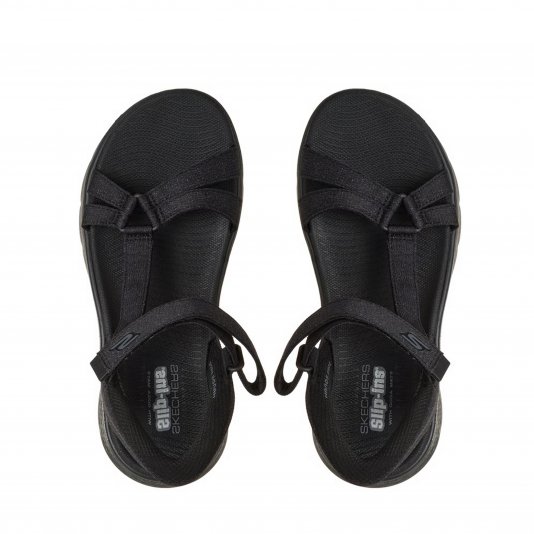 Go Walk Flex Sandal W Black/Black