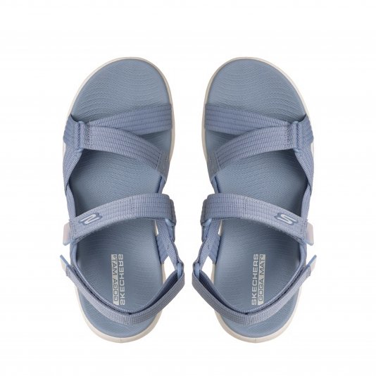 Go Walk Glide Step 2.0 Sandal Periwinkle