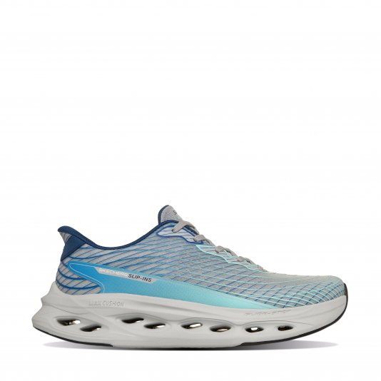 Max Cushioning Glide Step Grey/Blue