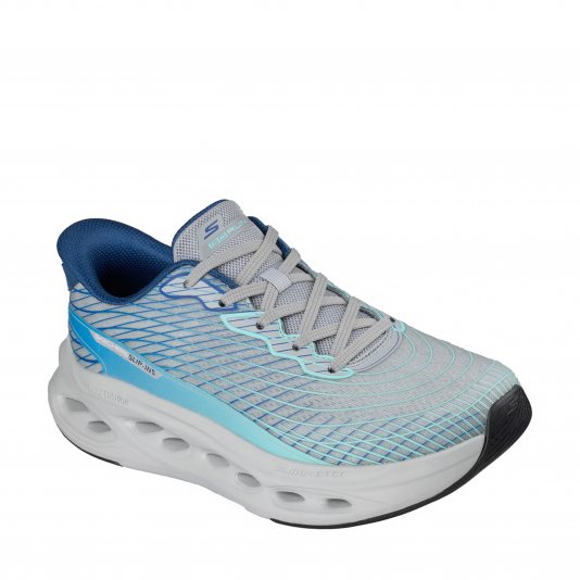 Max Cushioning Glide Step Grey/Blue