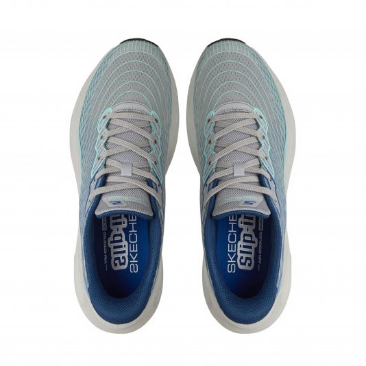 Max Cushioning Glide Step Grey/Blue