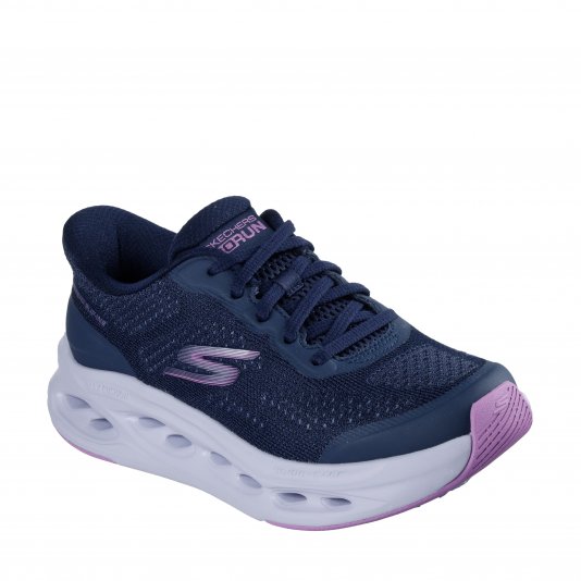 Max Cushioning Glide Step Navy/Purple
