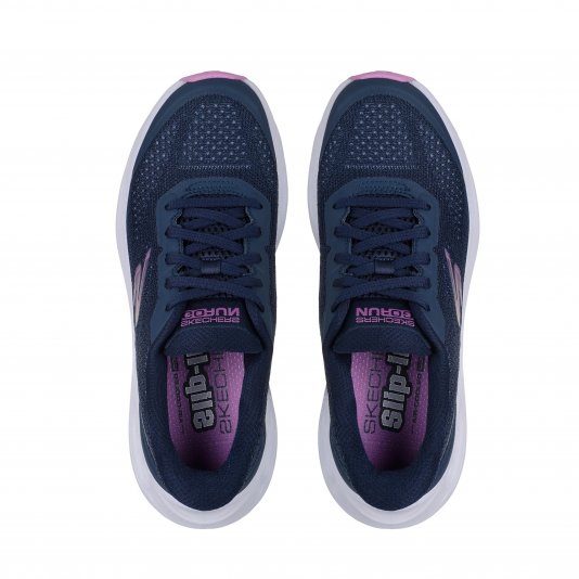 Max Cushioning Glide Step Navy/Purple