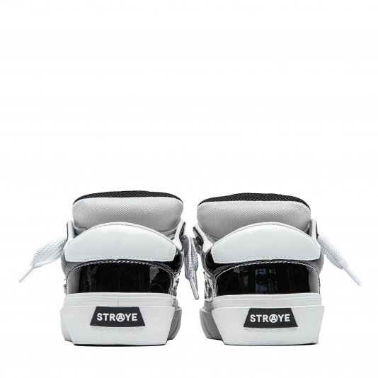 Logan Puff Blackdope Black Patent Leather