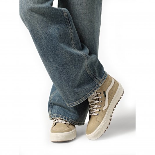 Sk8-HI MTE Waterproof Insulated Tan/White