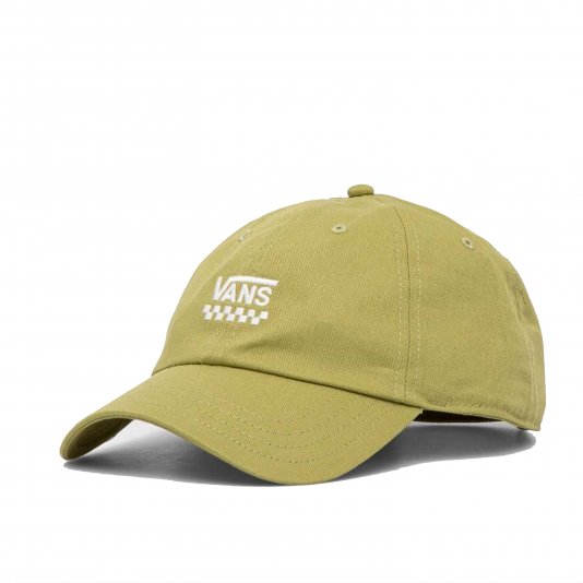 Court Side Curved Bill Jockey Green Olive