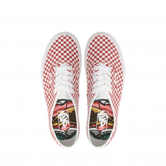 Authentic Van Doren Special Checkerboard Red/True White