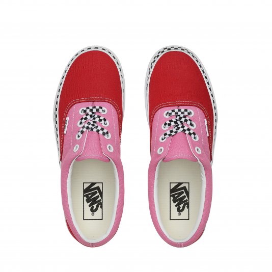 Era Platform Checkerboard Pink/Red