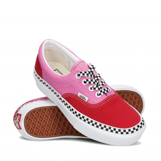 Era Platform Checkerboard Pink/Red