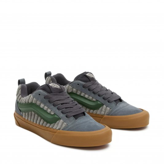 Knu Skool Gumsole Dark Grey/Green