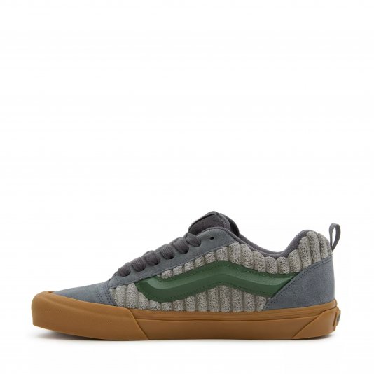 Knu Skool Gumsole Dark Grey/Green