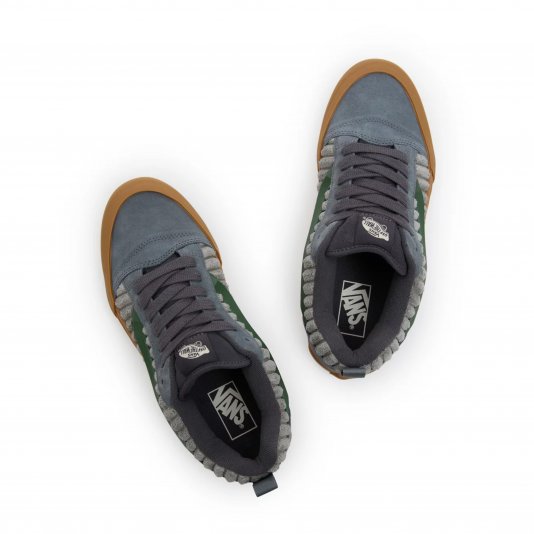 Knu Skool Gumsole Dark Grey/Green