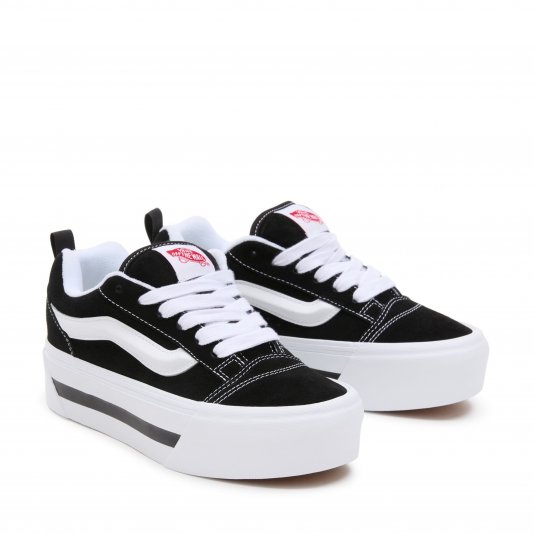 Knu Skool Max Stackform Black Strip/True White