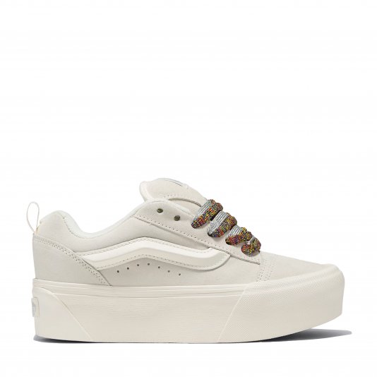 Knu Skool Max Stackform White/Laces Multi