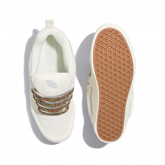 Knu Skool Max Stackform White/Laces Multi