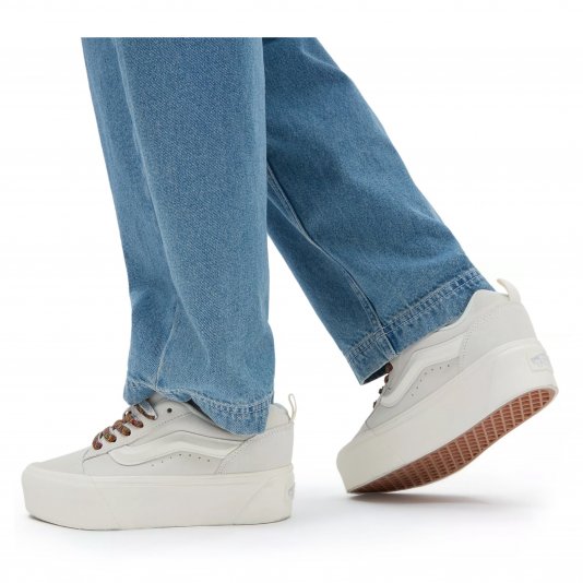 Knu Skool Max Stackform White/Laces Multi