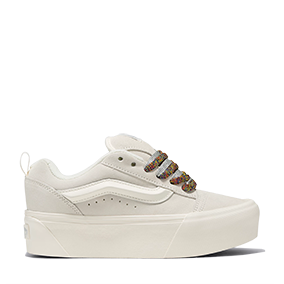 Knu Skool Max Stackform White/Laces Multi