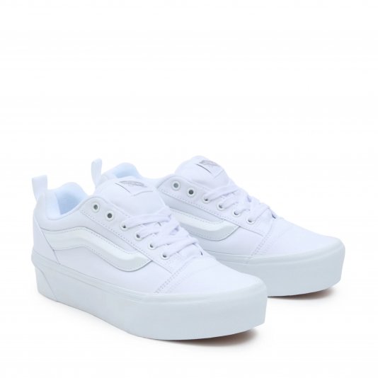 Knu Skool Max Stackform Mono White