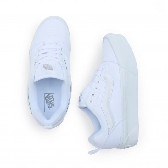 Knu Skool Max Stackform Mono White