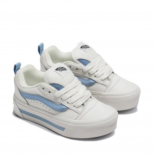 Knu Skool Max Stackform Smarten Up White/Blue