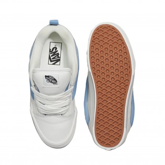 Knu Skool Max Stackform Smarten Up White/Blue