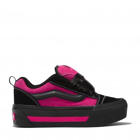 Knu Skool Max Stackform Vintage Satin Black/Pink
