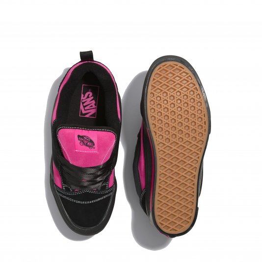 Knu Skool Max Stackform Vintage Satin Black/Pink