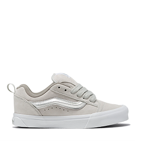 Knu Skool Metallic Silver/True White