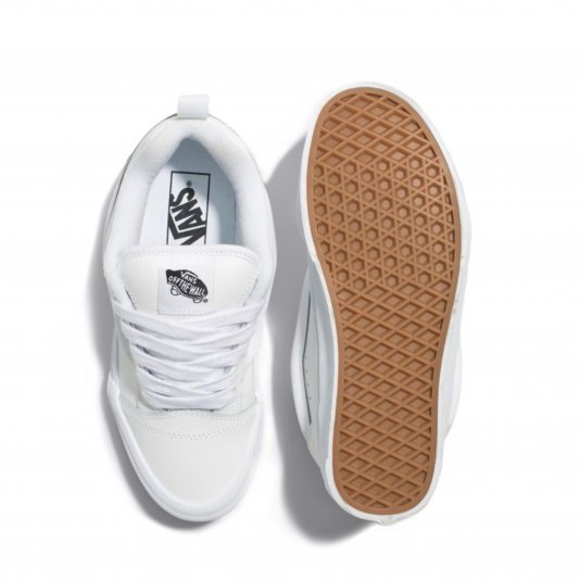 Knu Skool Mono White Leather