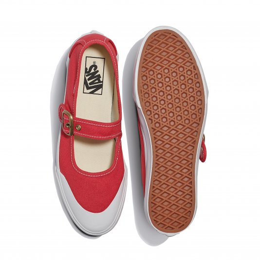Mary Jane Canvas Tomato