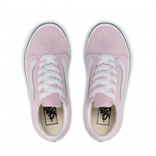 Old Skool Lilac Snow/True White