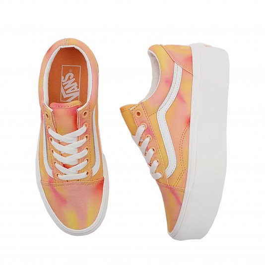 Old Skool Max Stackform Tonal Orange