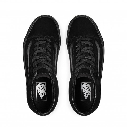 Old Skool Mono Black Suede